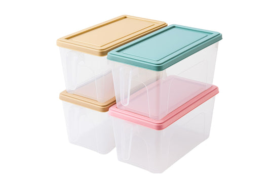 Fridge Container w/Handle 4L 31x15.5x13cm 3 Asstd