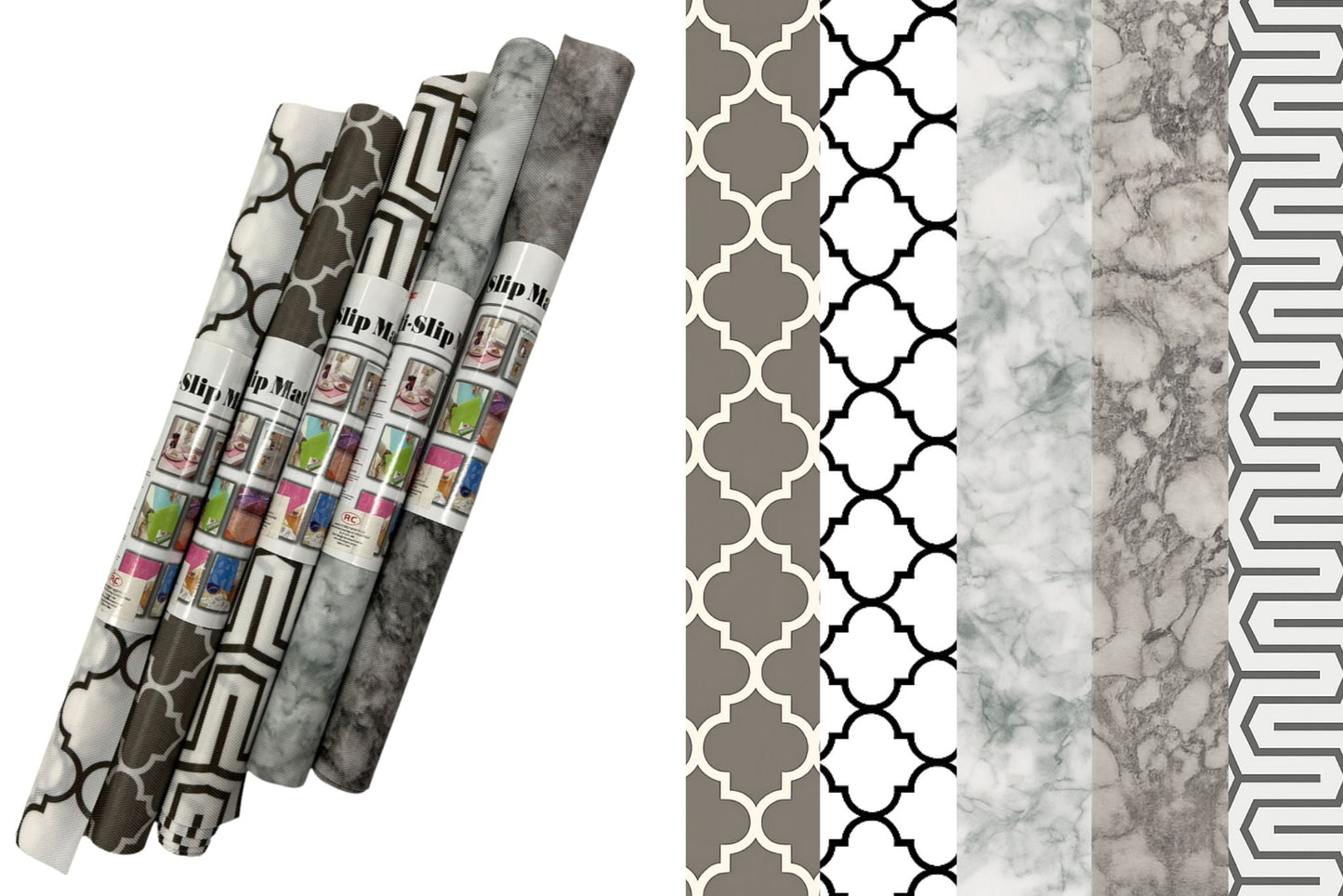 Anti-Slip Mat Liner 45x90cm 5 Asstd