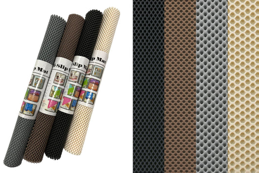 PVC Non Slip Mat 45x90cm 4 Asstd