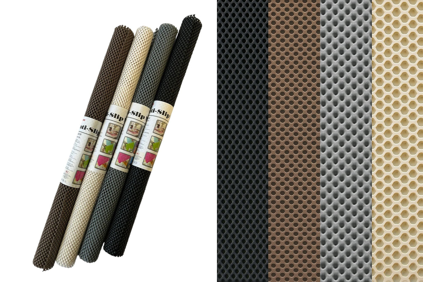 PVC Non-Slip Mat 60x90cm 4 Asstd