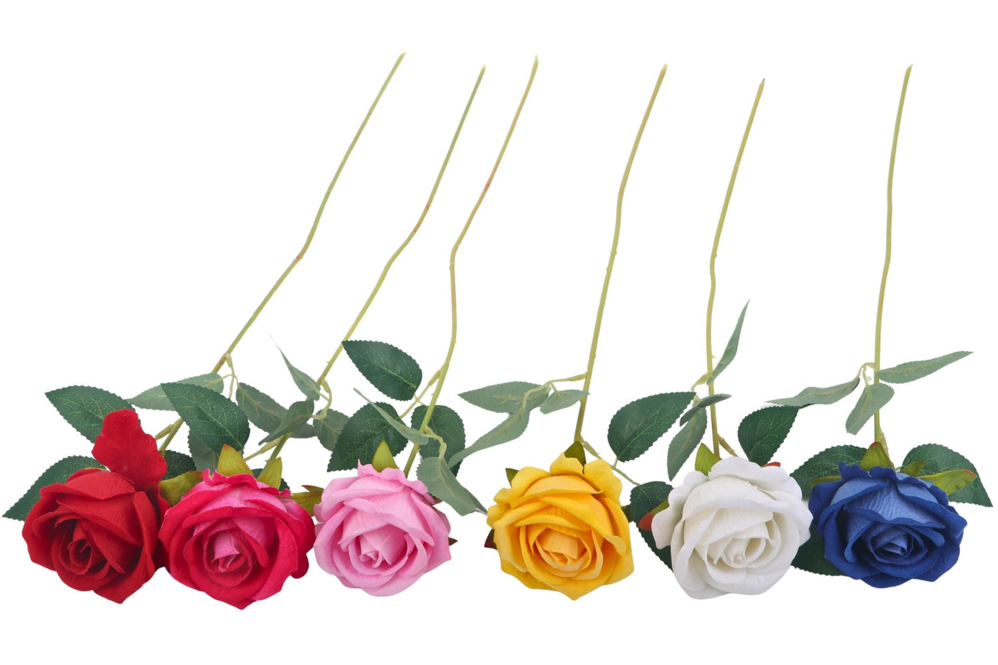 Single Stem Velvet Rose 50cm