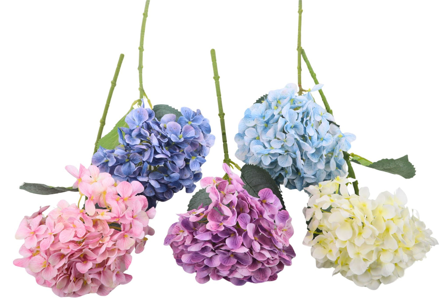 7 Branches Hydrangea 50cm