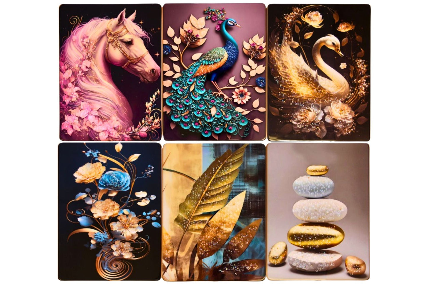 Diamond Wall Art 30x40cm 6 Asstd