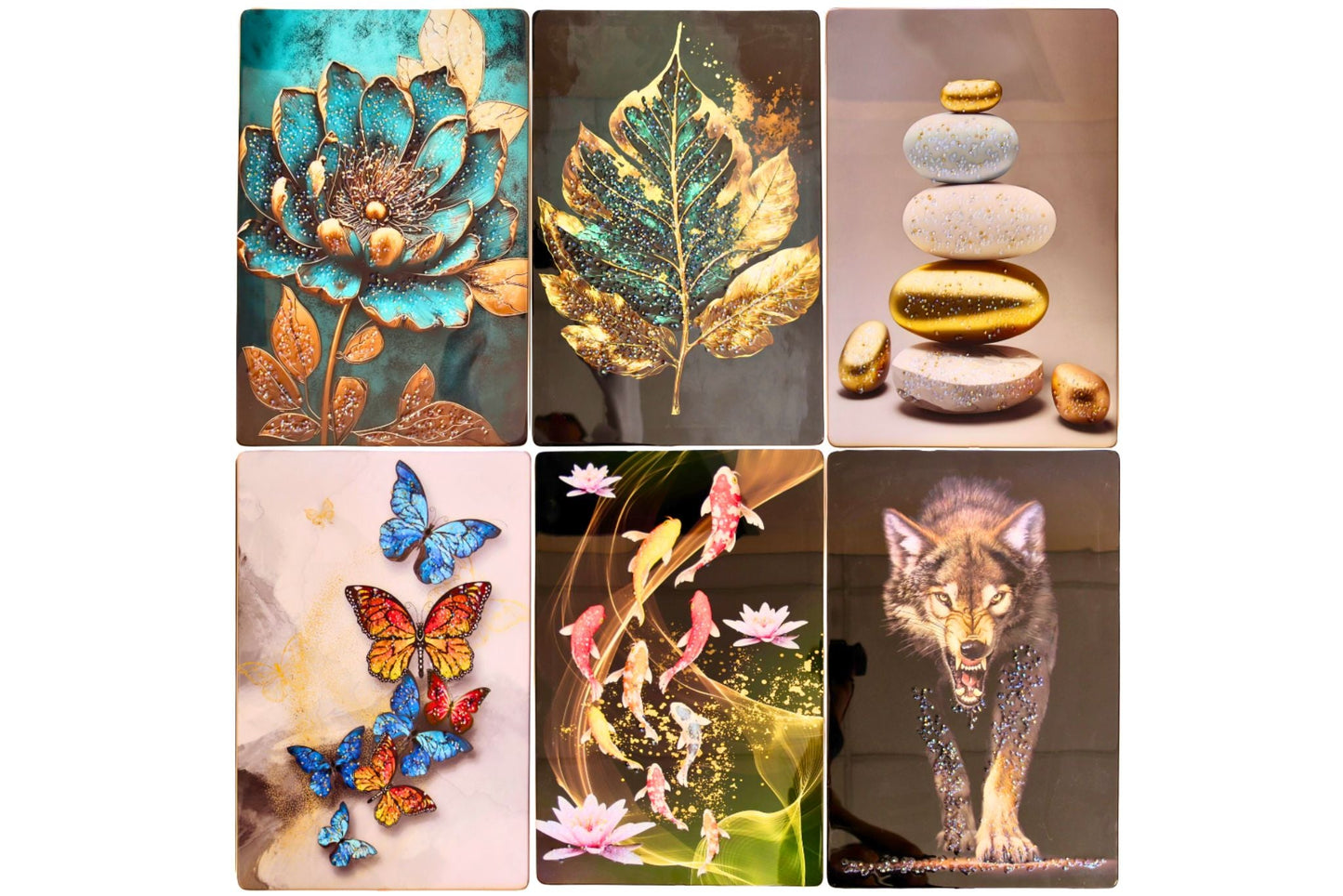 Diamond Wall Art 40x60cm 6 Asstd