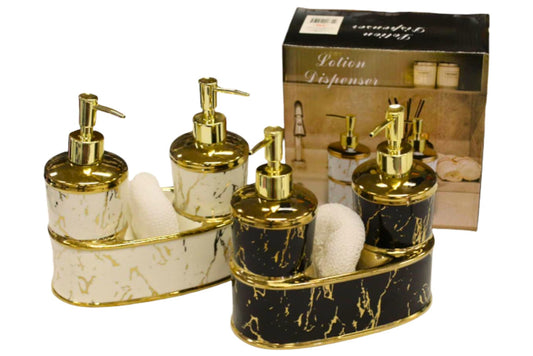 Ceramic Soap Dispenser Set 2 Asstd