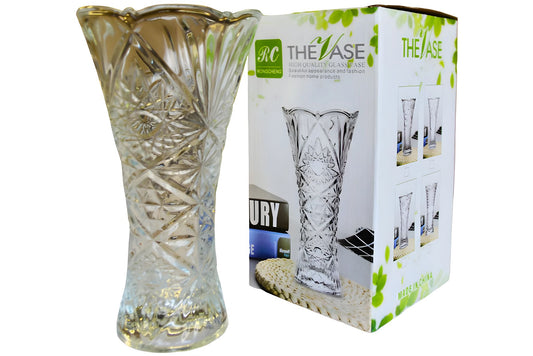 Glass Vase 13x23cm