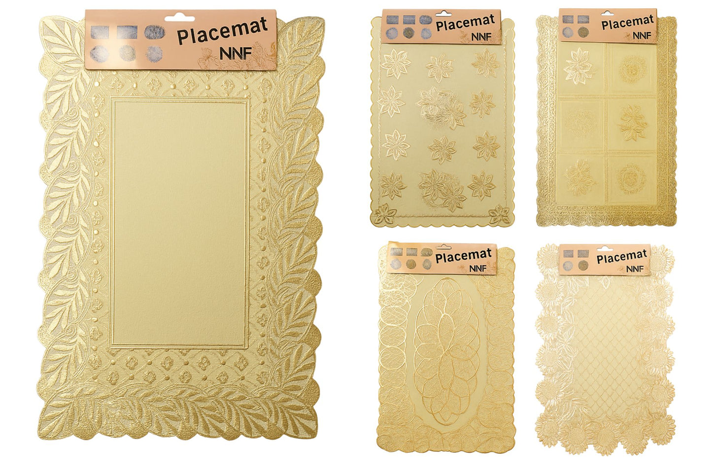 Placemat Pk2 30x45cm 5 Asstd