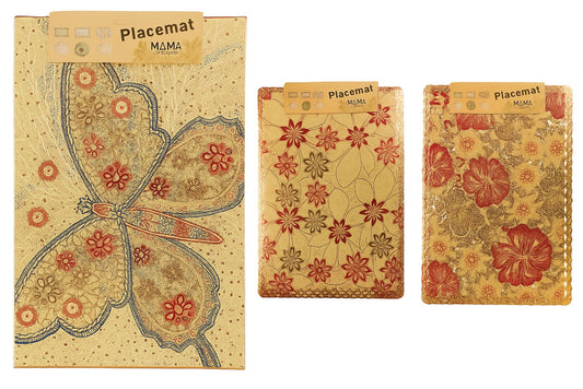 Placemat Pk2 30x45cm 3 Asstd