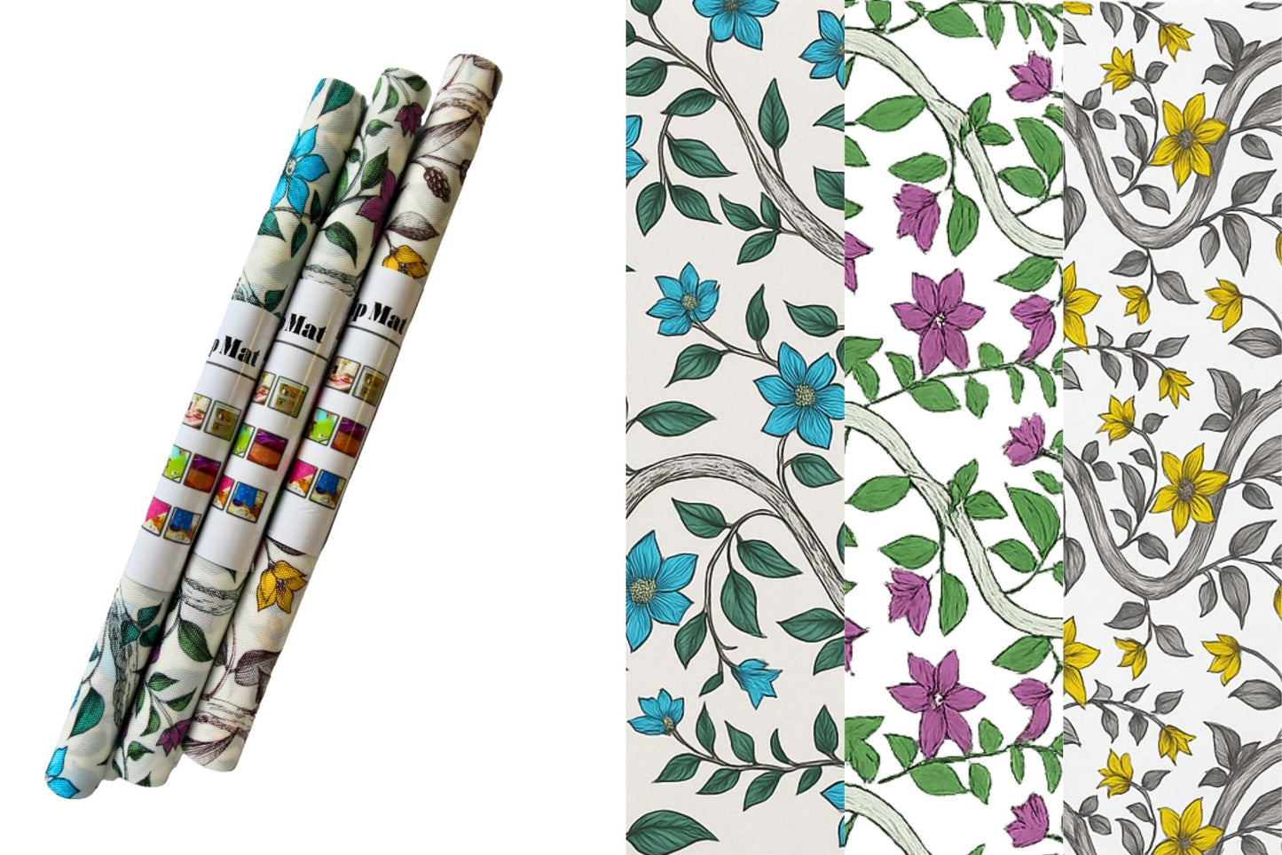 Anti-Slip Mat Liner 45x90cm 3 Asstd