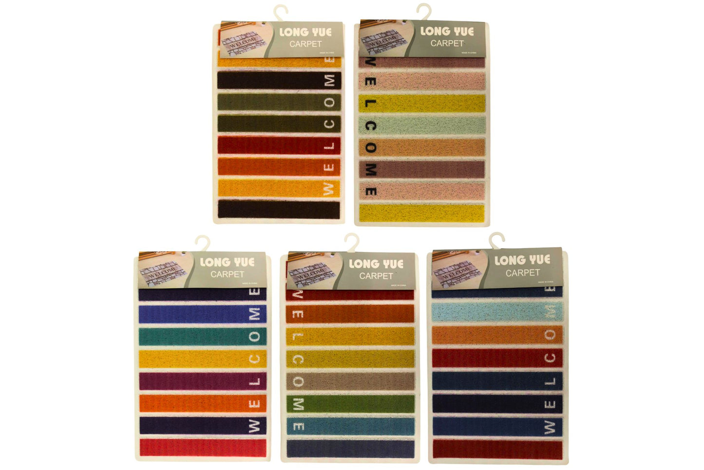 Floor Mat 39x59cm 5 Asstd