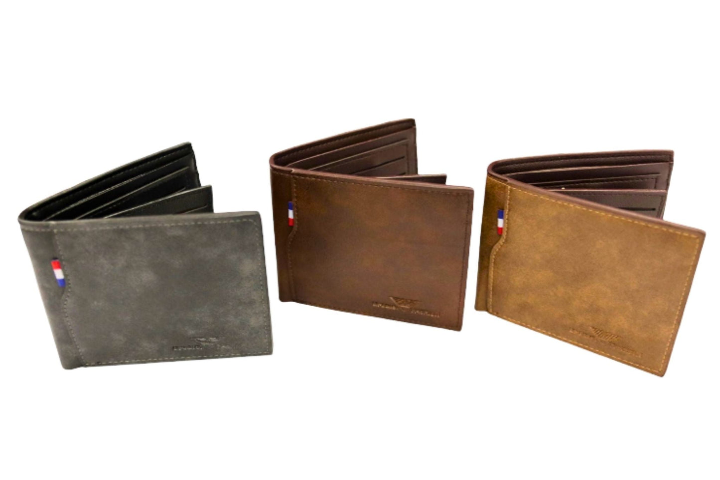 Wallet Mens 12x9.5cm 2 Asstd