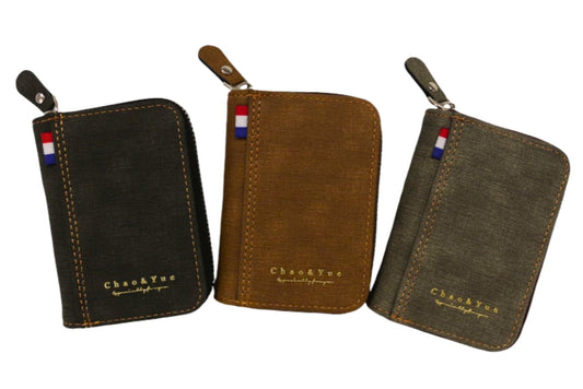 Wallet Zip Mens 10.5x7.5cm