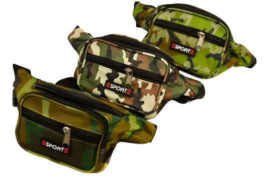 Camouflage Waist Pack 29x15cm