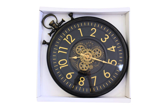 Clock Wall 60cm Moving Gear