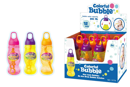 Colour Bubble Soap 260ml 3 Asstd PDQ