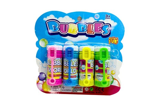 Bubble Solution 50ml Pk4