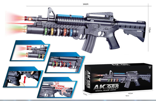 Toys Gun w/Light and Sound Batteries not Included