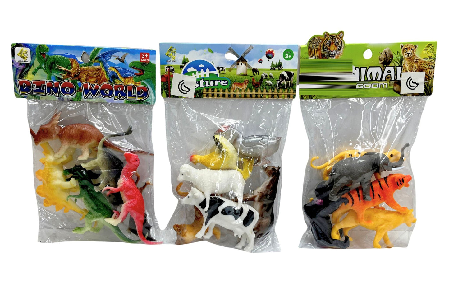 Animal Play Set 15cm 3 Asstd