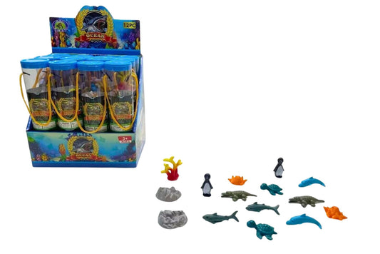 Ocean Play Set Asstd 15pcs 21cm