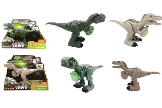 Electric Dinosaur w/Light and Sound 27cm Batteries not included