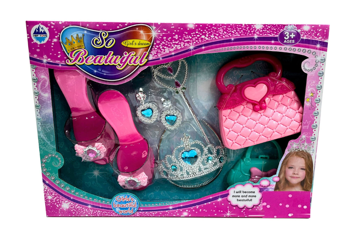 Toys Dressing Shoes Set 41x29cm 2 Asstd