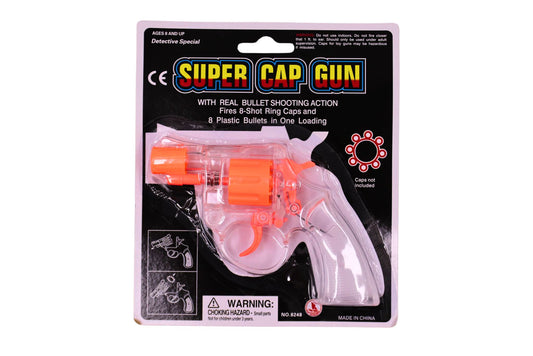 Cap Gun Clear 1pc