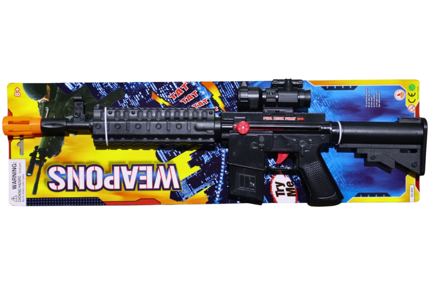 Toy Combat Machine Gun w/Sound 57cm