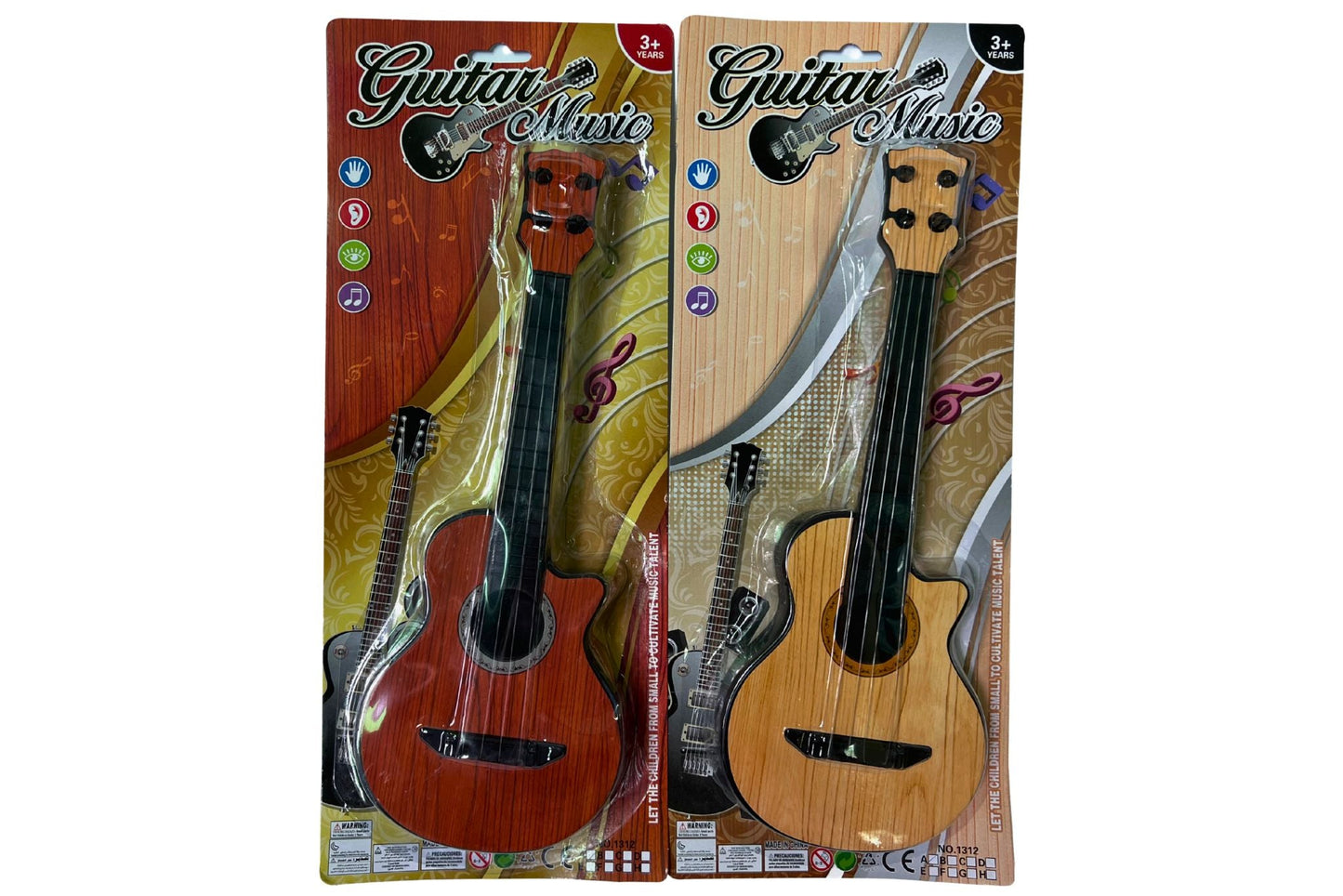 Toys Musical Guitar 33cm 2 Asstd