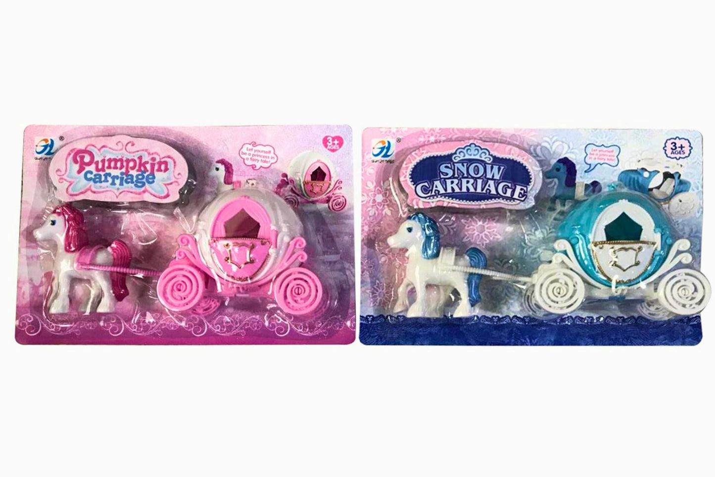 Toys Horse & Carriage Play Set 2 Asstd