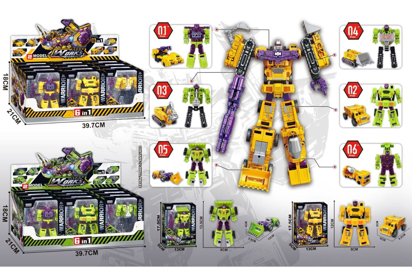 Change Robot Toy 2 Asstd PDQ