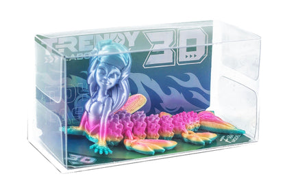 3D Printed Mermaid 7.8x4.3x4cm 4 Asstd PDQ