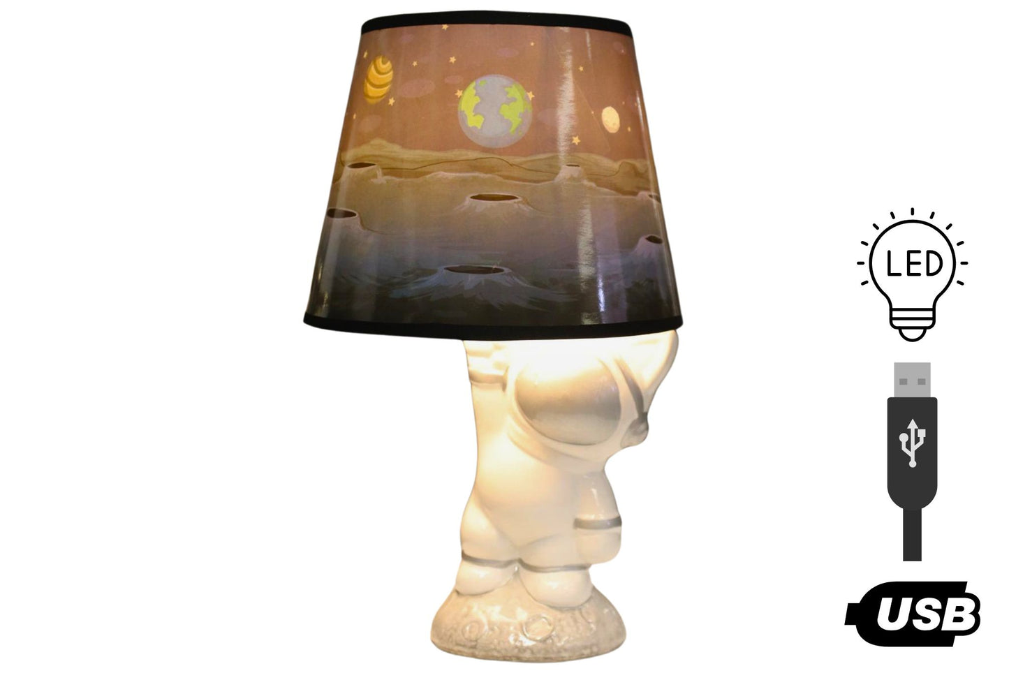 Ceramic LED Table Lamp - Astro 33cm