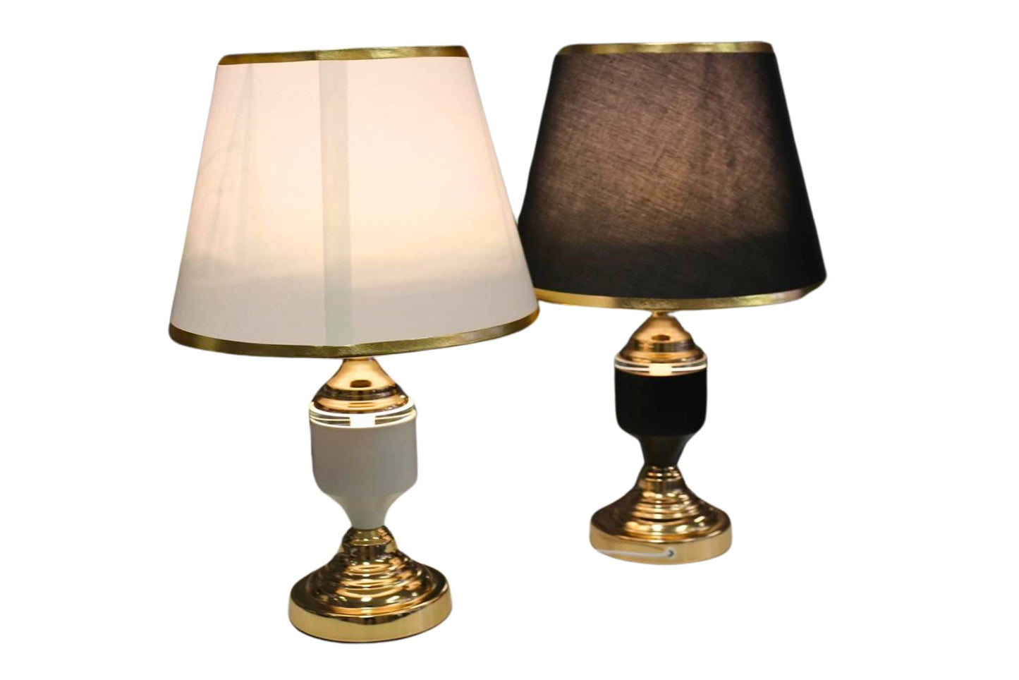 Table Lamp Metal 44cm 2 Asstd 3-Warmness Adjustable Brightness