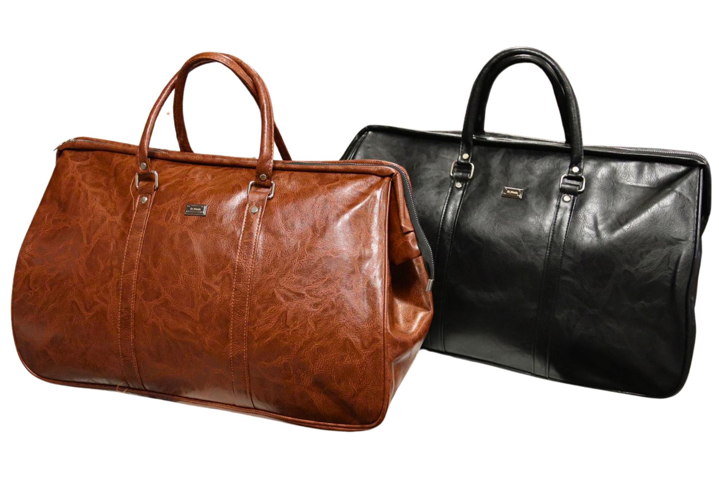 Duffle Bag Pu Leather 52x34x22cm 2 Asstd