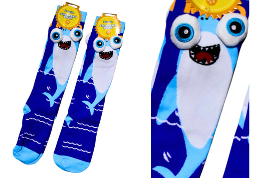 Novelty Socks Boys Shark