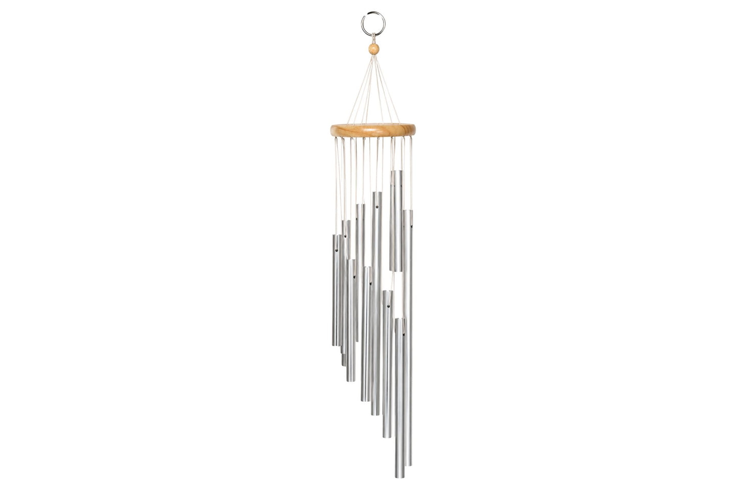 Wind Chime White/Silver 50x8.5cm