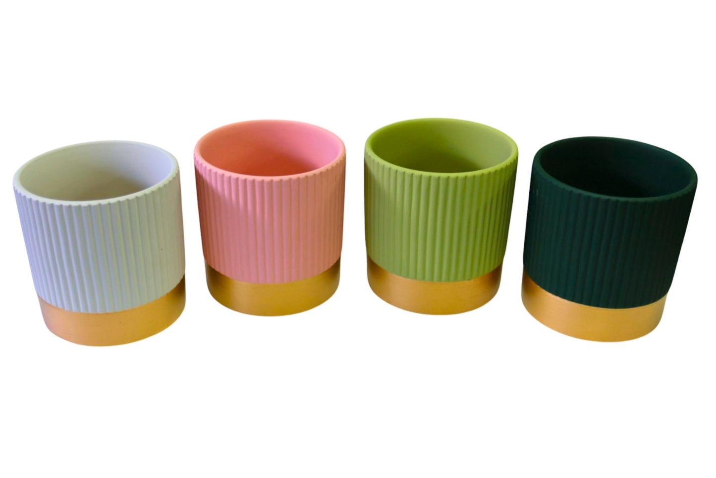 Ceramic Flower Pot 12.5x11.5cm 4 Asstd