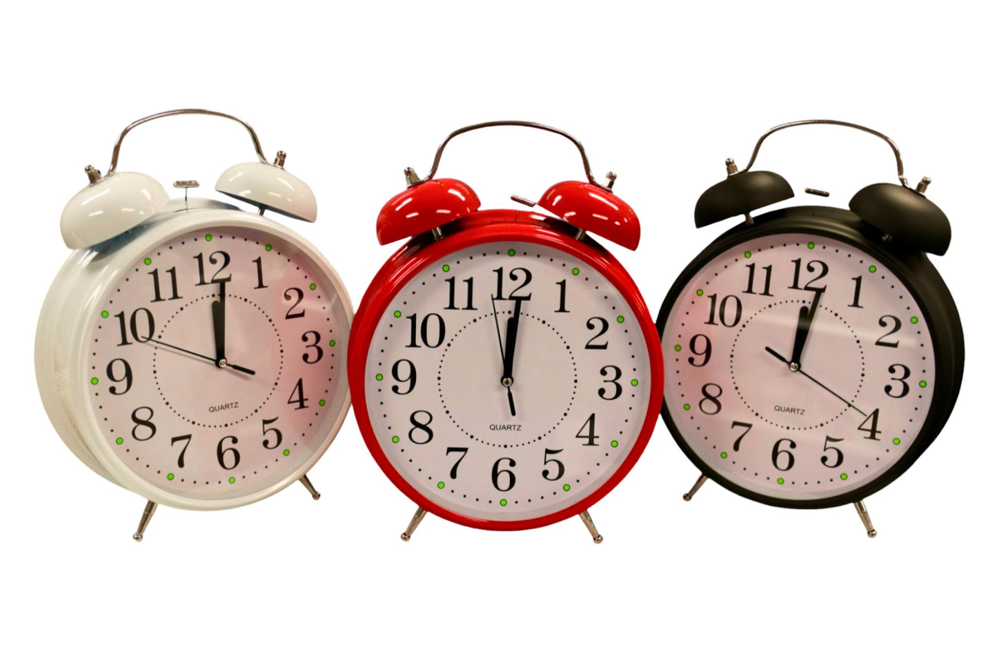 Clock Table Alarm 30x22x8cm 3 Asstd