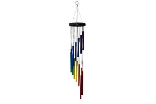 Wind Chime Mark Tree Chakra Spiral - 29" Multi