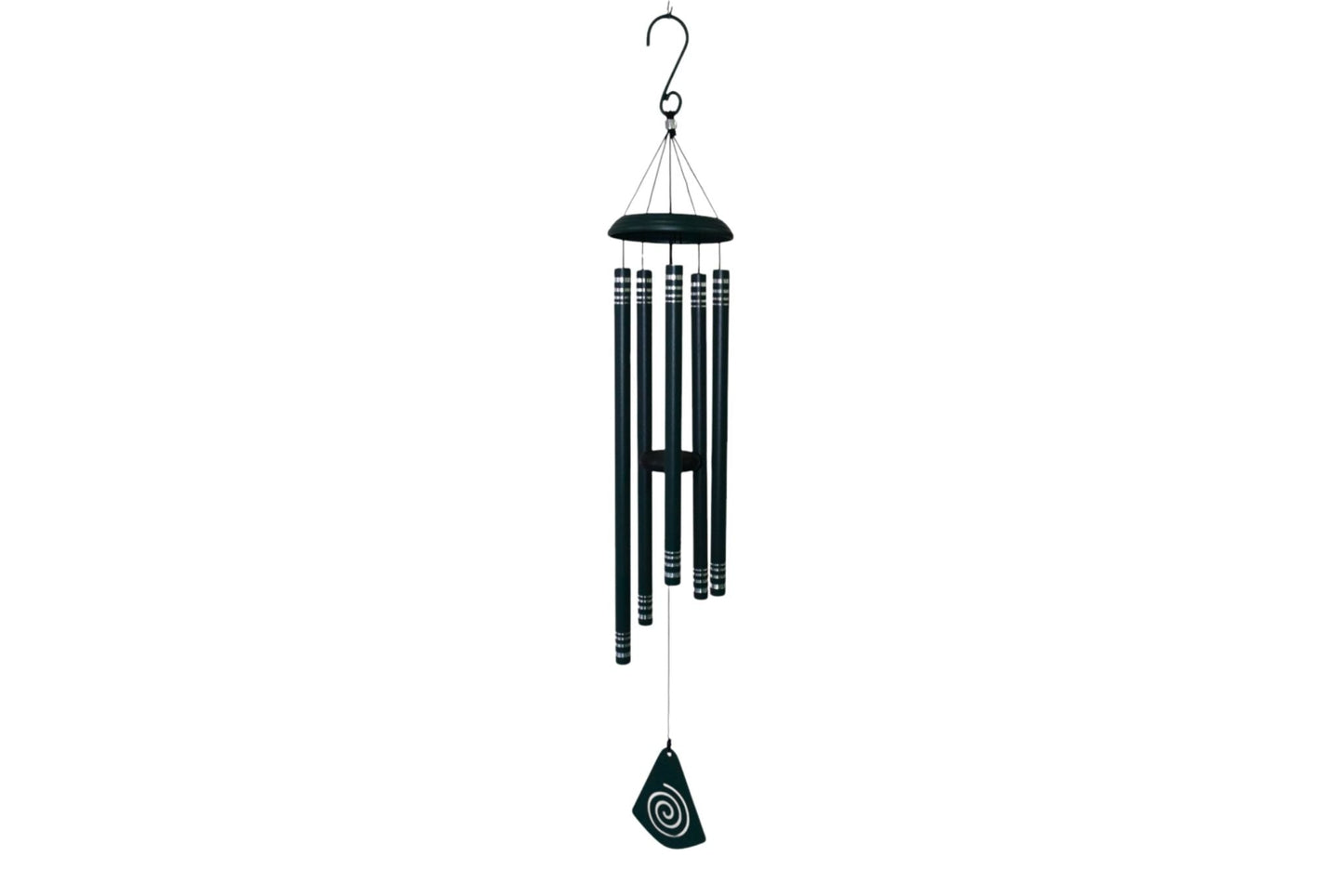 Wind Chime Etched Green 94cm