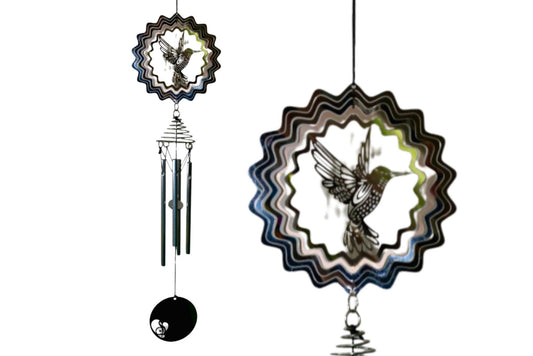 Wind Spinner Cosmo Chime Hummingbird 120cm