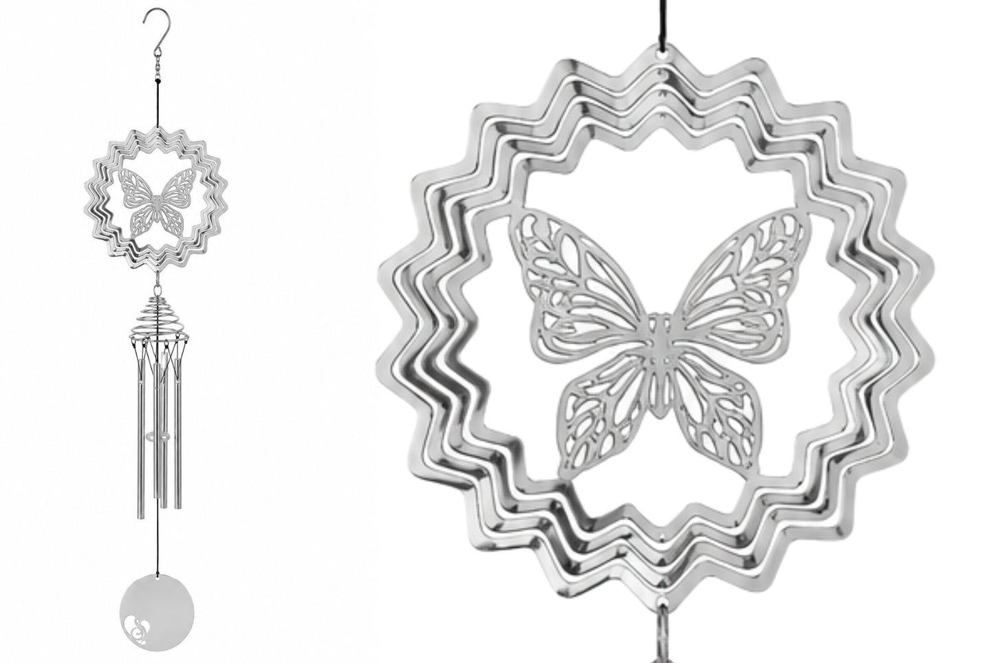 Wind Spinner Cosmo Chime Butterfly 120cm