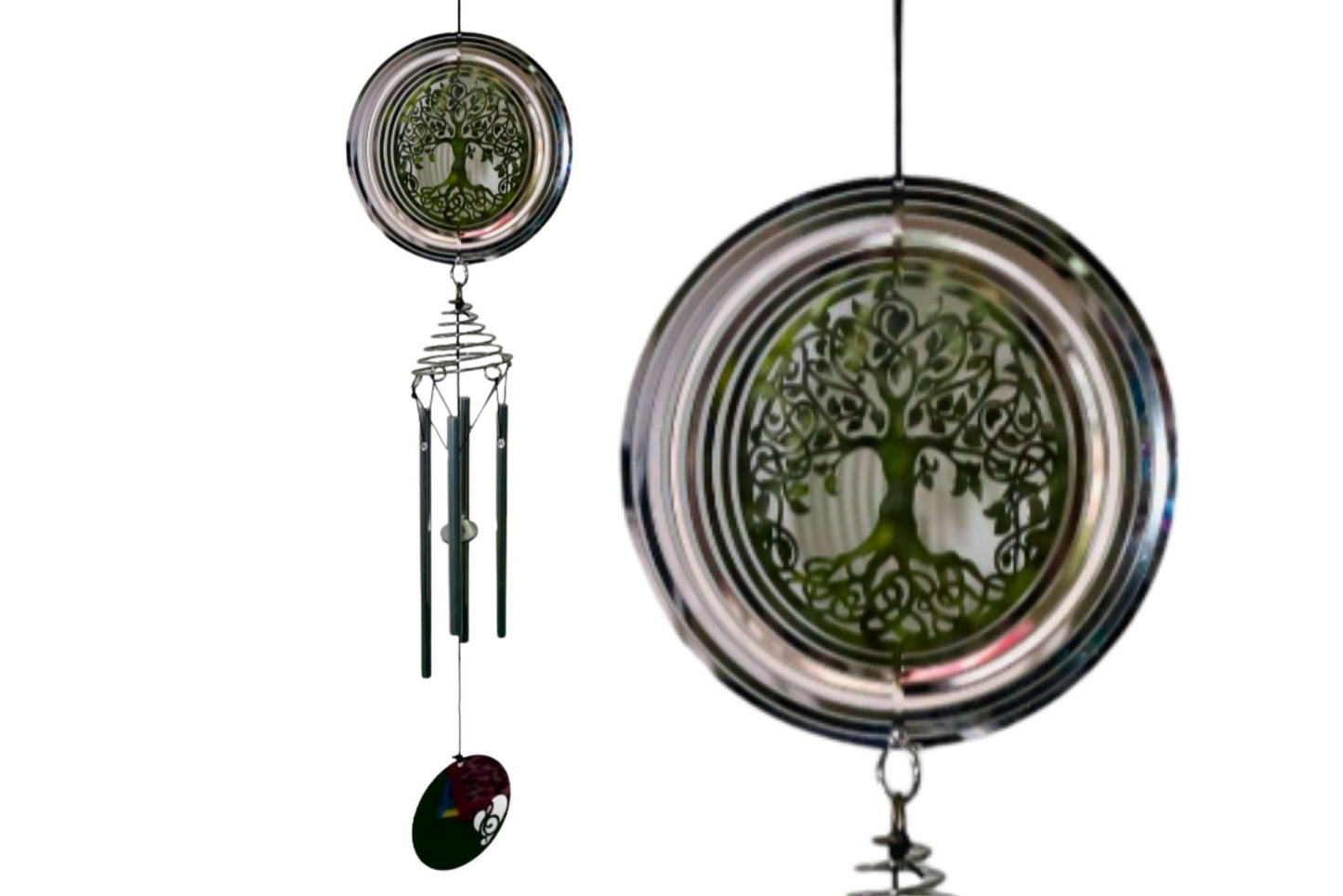 Wind Spinner Cosmo Chime Flower Of Life 120cm