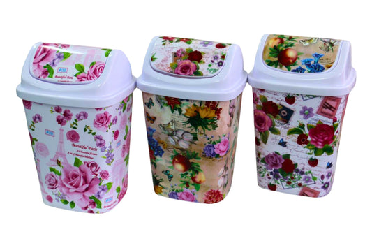 Swing Top Bin XL 26.5x23x40.5cm 4 Asstd