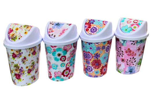 Swing Top Bin XL 27.5x23.5x40cm 4 Asstd