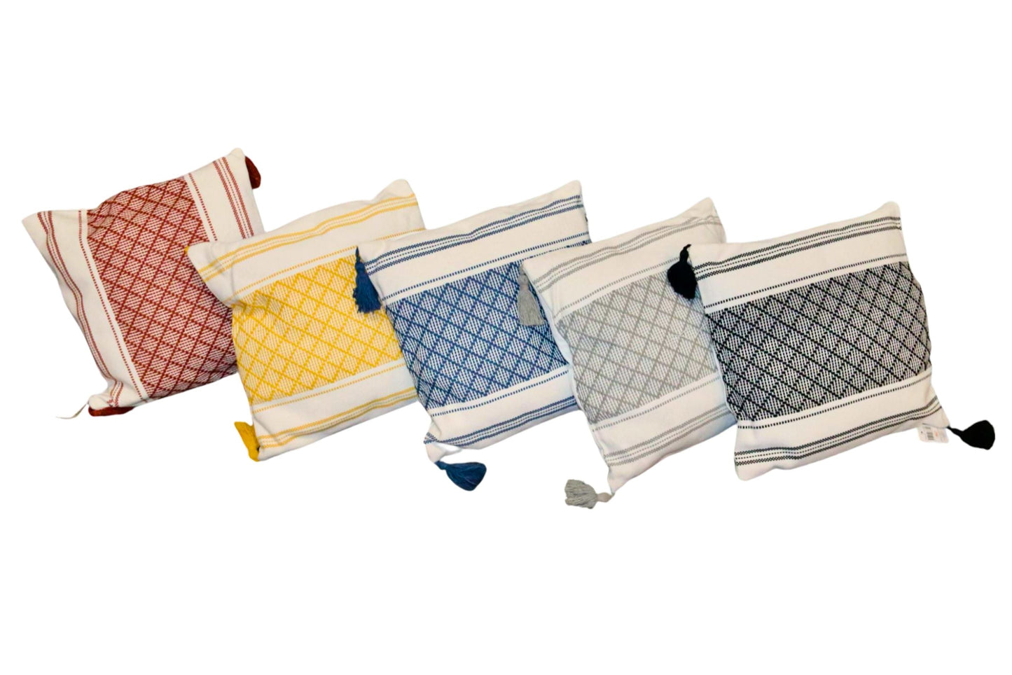 Back Cushion 45x45cm, Pillow Core 400g 5 Asstd