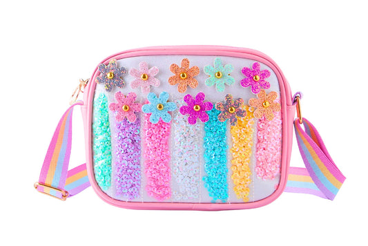 Girls Shoulder Bag Glitter 18x14x5.5cm