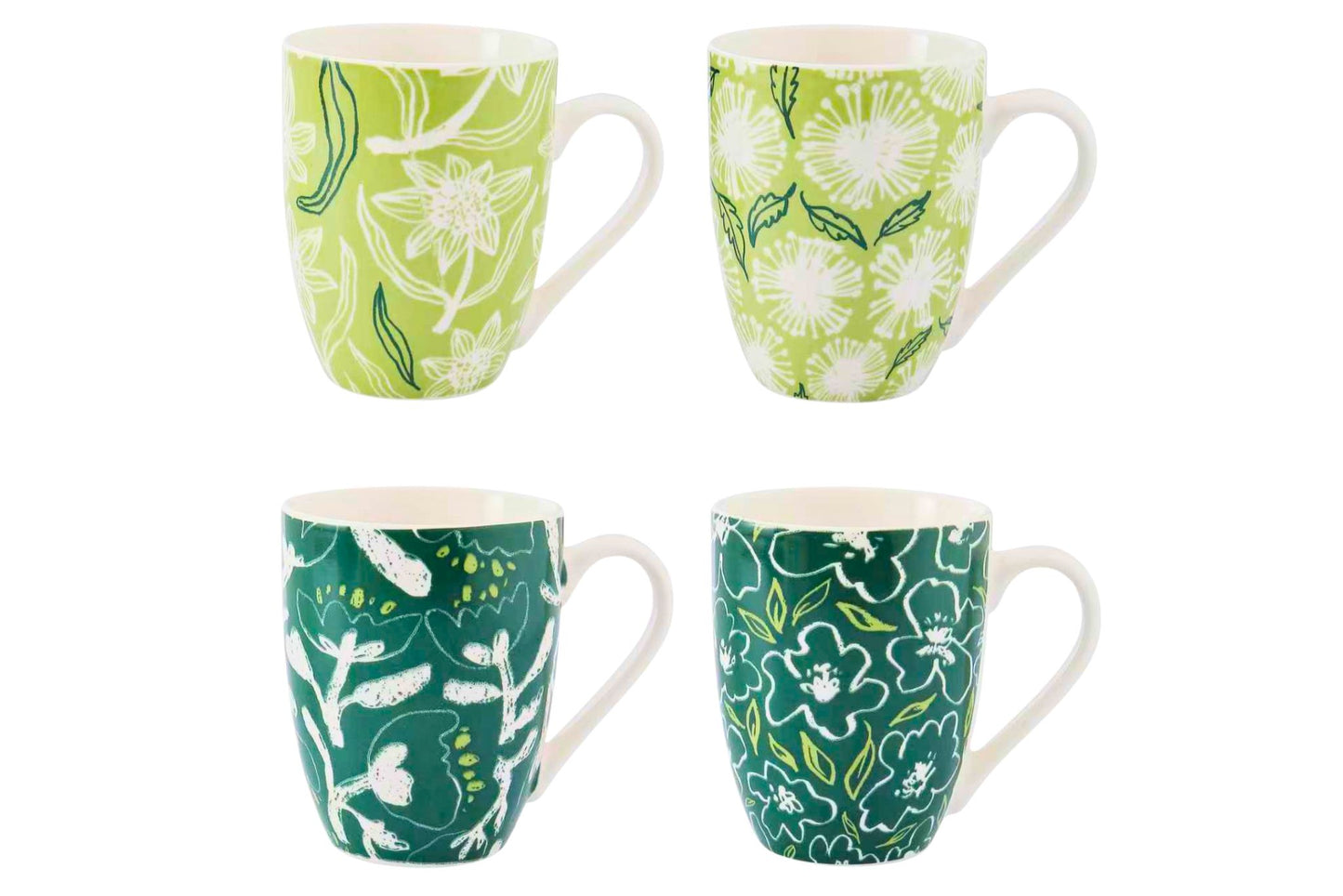 Ceramic Mug 8.3x10.3cm 4 Asstd