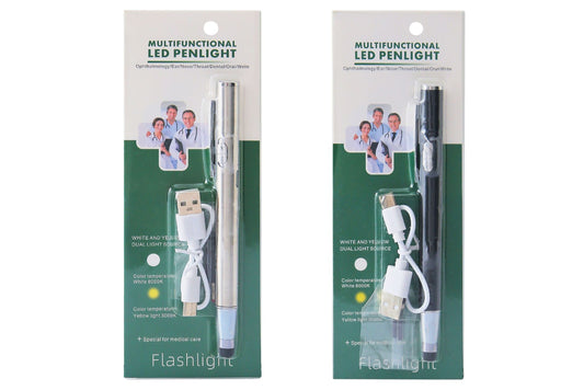 Multi-Use Pen Flashlight Stylus 2 Asstd