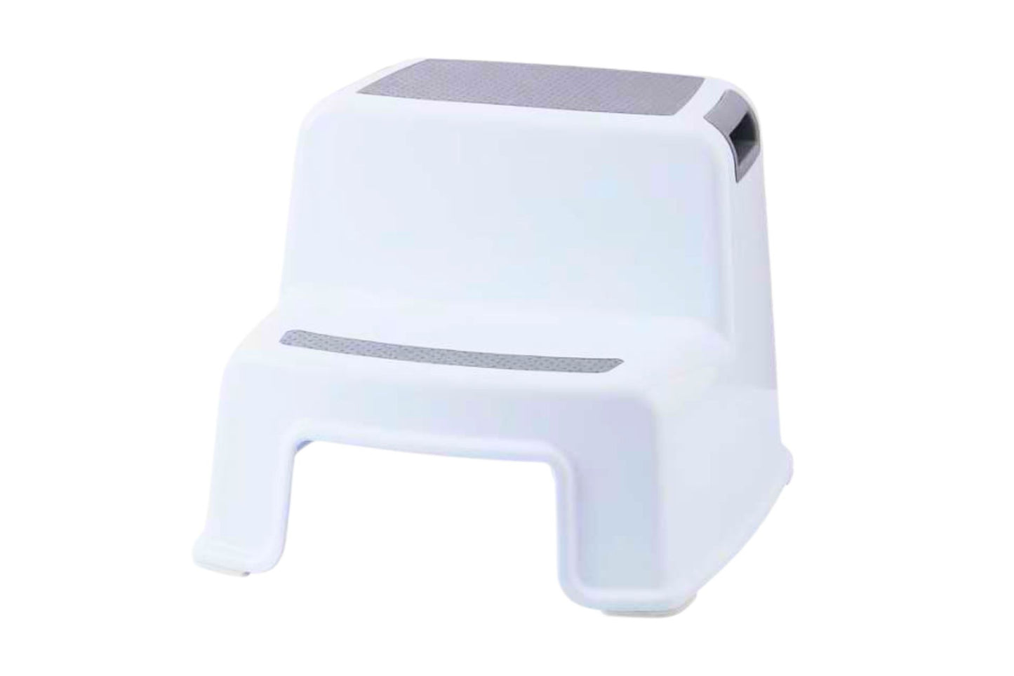 Stackable Plastic Two-Step Stool